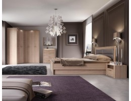 Спальный гарнитур "Элана" Вариант 1 (дуб сонома)