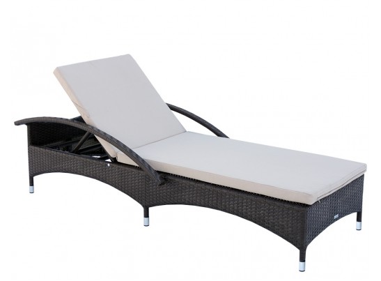 Шезлонг с подлокотниками MALTA