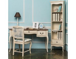 Рабочий стол GS13-BW/ ST9347L (белая карамель)