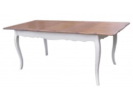 Обеденный стол раскладной ST9337L (белая карамель)