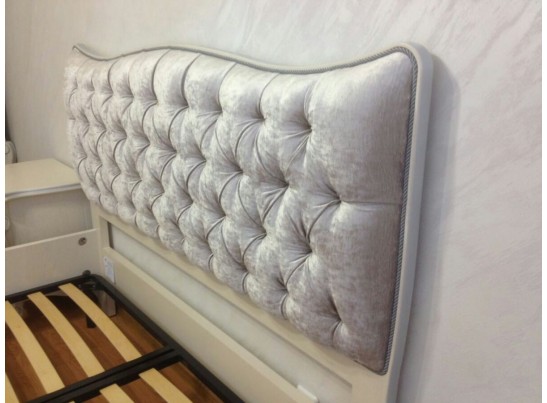 Кровать Луиза без каркаса с декором 140х200 ММ-227-02/14Б-1