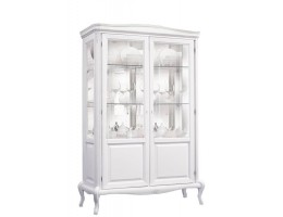 Шкаф с витриной Мокко широкий ММ-306-02