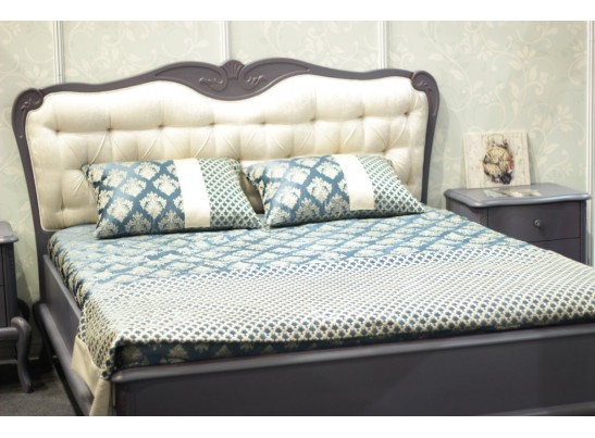 Кровать Мокко без каркаса с мягким изголовьем ММ-316-02/16Б