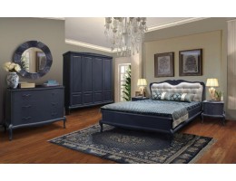 Спальня Мокко из натурального дерева, цвет изабелла 