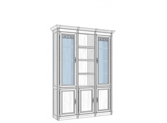 Шкаф комбинированный Оскар 2 ММ-218-131