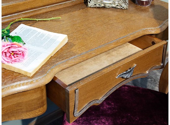 Стол туалетный Трио с 1 ящиком ММ-277-06