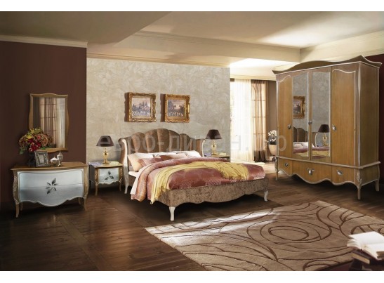 Кровать Трио с мягкой спинкой ММ-277-02/16Б-1