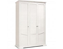 Шкаф для одежды Лика из натурального дерева с двумя отделениями ММ-137-01/03Б