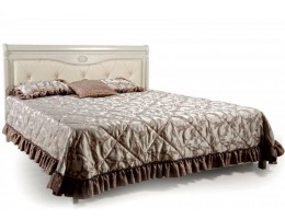 Кровать Лика без ножной спинки, цвет белая эмаль ММ-137-02/12Б