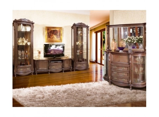 Зеркало Луи, цвет табак с темной патиной ММ-240-29