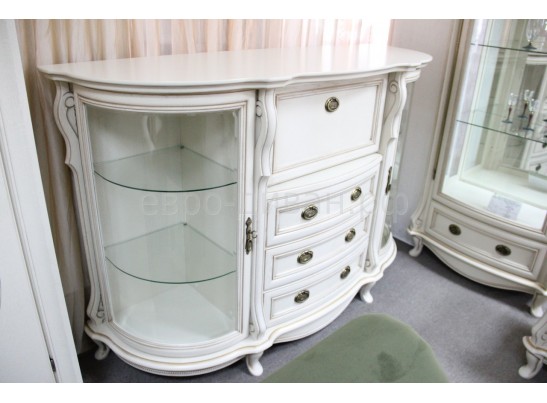 Комод Луи со стеклянными дверцами ММ-240-07