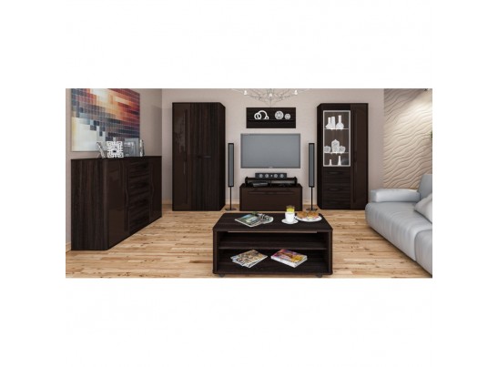 Комплект полок Браво МН-127-14, орех шоколадный