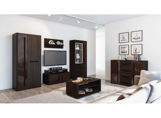 Комплект полок Браво МН-127-14, орех шоколадный