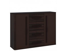 Тумба напольная Браво МН-127-09, орех шоколадный