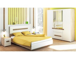 Спальный гарнитур Леонардо МН-026-1, белый