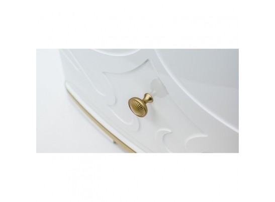 Спальный гарнитур Либерти МН-313, белый глянец