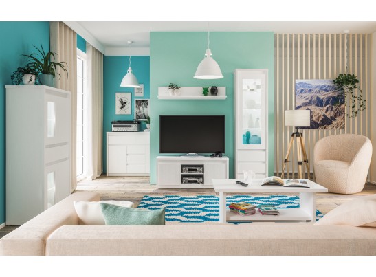 Полка настенная Палермо МН-033-08, белый