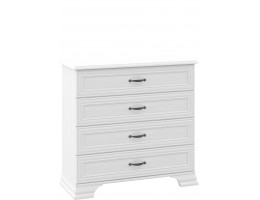Комод бельевой Юнона МН-132-06, белый