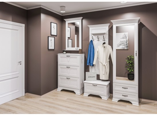 Тумба обувная Юнона МН-132-30, белый