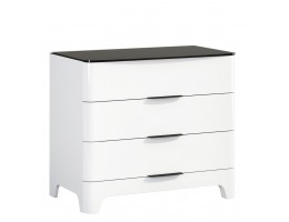 Комод 3-ящика Верона МН-024-06, белый глянец