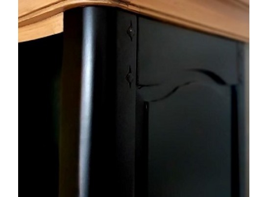 Стеллаж DF891, шато/черный