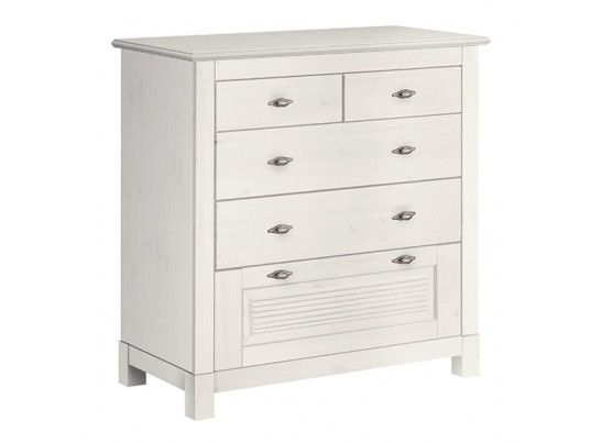 Комод "Рауна" 221 (белый воск УКВ)