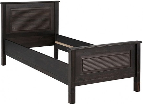 Кровать "Рауна" 090x200 (колониал)