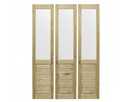 Комплект дверей к стеллажу Рауна-30 (бейц/масло)