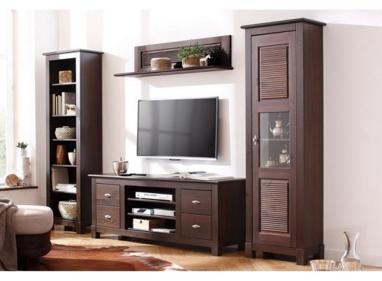 Шкаф для книг-00 Рауна (колониал)