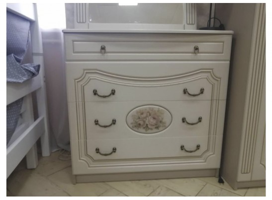 Комод в спальню Верона, капучино/кофе