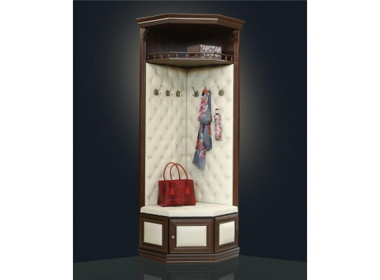 Прихожая угловая Благо артикул Б 5.9-2 (орех)