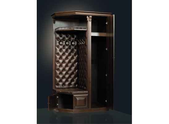 Прихожая угловая Благо артикул Б 5.9-3 (орех)