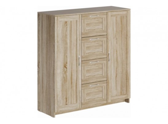 Тумба СИРИУС 2 двери и 4 ящика 2.02.03.350.1 в Каменске-Уральском