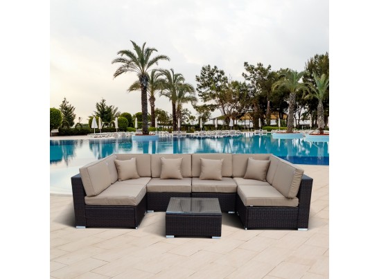 Комплект мебели YR822BB-Brown/Brown в Каменске-Уральском