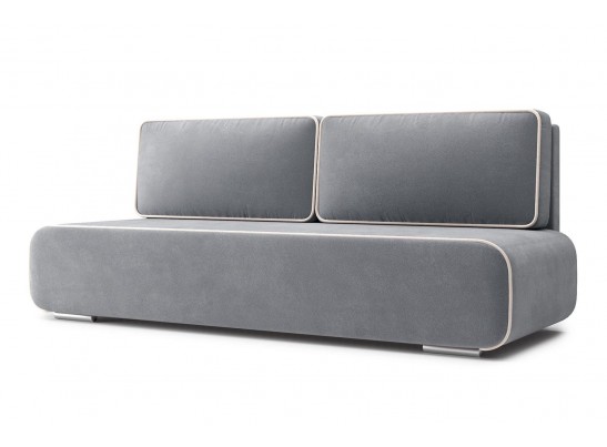 Диван прямой Уно, Светло-серый