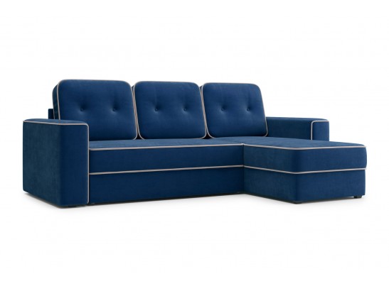 Угловой диван-кровать Астон, Светло-серый