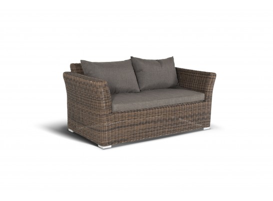 "Капучино Дабл" лаунж-зона из искусственного ротанга, цвет коричневый в Каменске-Уральском