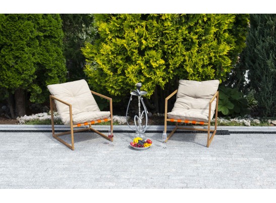 "Лион" кресло садовое, цвет "натуральное дерево" в Каменске-Уральском