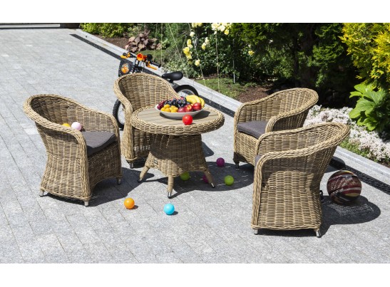 "Равенна" кресло детское плетеное, цвет соломенный в Каменске-Уральском