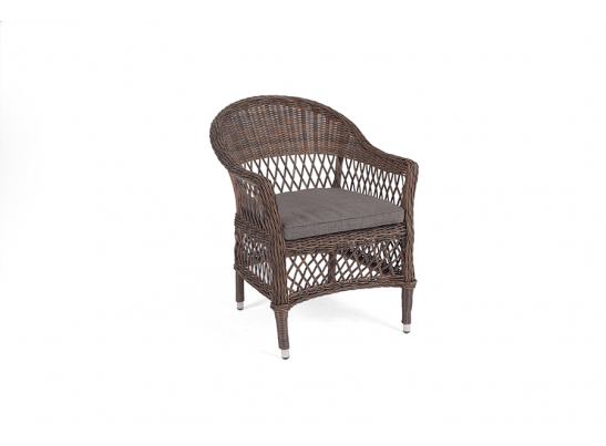 "Сицилия" плетеный стул из искусственного ротанга, цвет коричневый в Каменске-Уральском