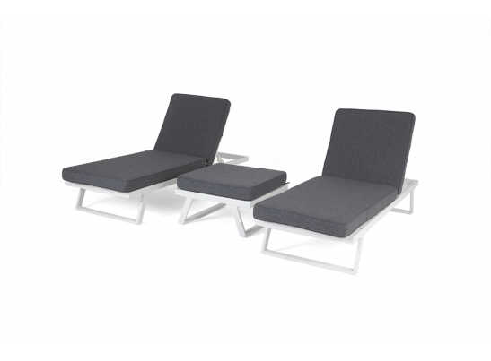 "Альпы" комплект-трансформер садовой мебели из алюминия (угловой диван, столик) с подушками в Каменске-Уральском