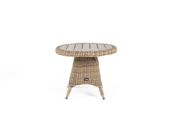 "Равенна" кофейный стол из искусственного ротанга, цвет соломенный в Каменске-Уральском