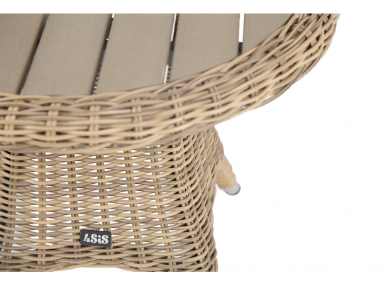 "Равенна" кофейный стол из искусственного ротанга, цвет соломенный в Каменске-Уральском