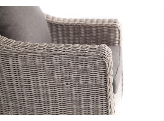 "Кон Панна" кресло из искусственного ротанга, цвет бежевый в Каменске-Уральском