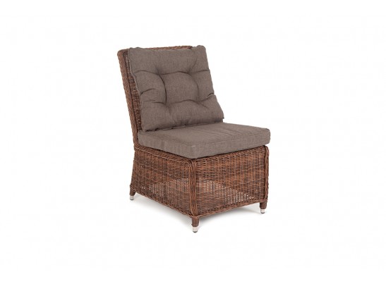 "Бергамо" модульный диван из ротанга, цвет коричневый в Каменске-Уральском