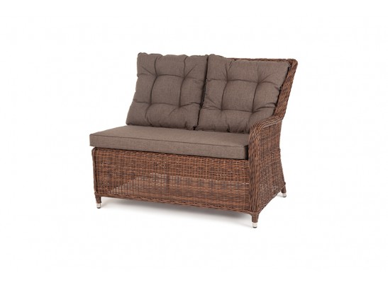 "Бергамо" модульный диван из ротанга, цвет коричневый в Каменске-Уральском