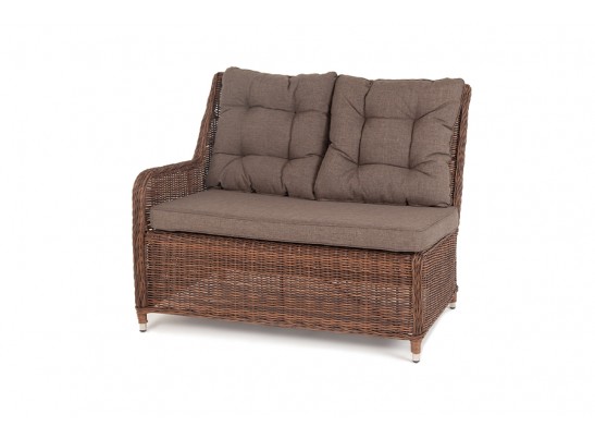 "Бергамо" модульный диван из ротанга, цвет коричневый в Каменске-Уральском