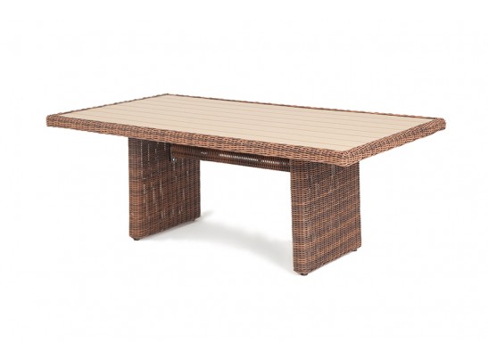 "Бергамо" плетеный обеденный стол, цвет коричневый в Каменске-Уральском