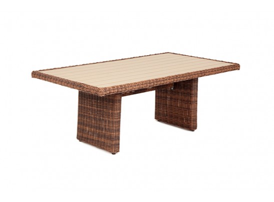 "Бергамо" плетеный обеденный стол, цвет коричневый в Каменске-Уральском