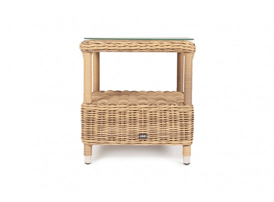 "Форио" столик кофейный из искусственного ротанга, цвет соломенный в Каменске-Уральском